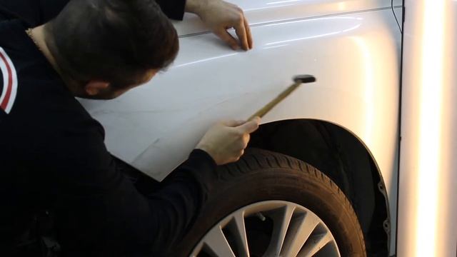 Toyota Prius - удаление вмятины по технологии PDR/ Toyota Prius - Dent Removal in PDR Technology смотреть онлайн