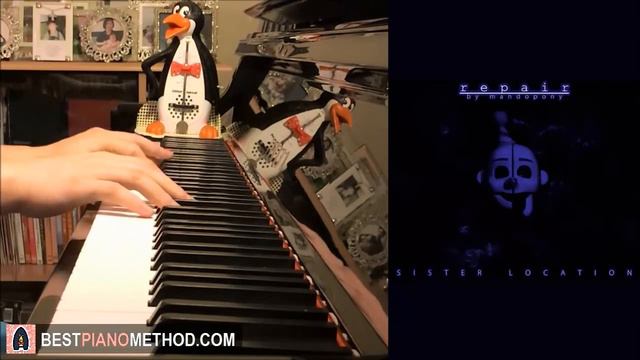 FNAF Sister Location Song - Repair - MandoPony (Piano Cover by Amosdoll) смотреть онлайн