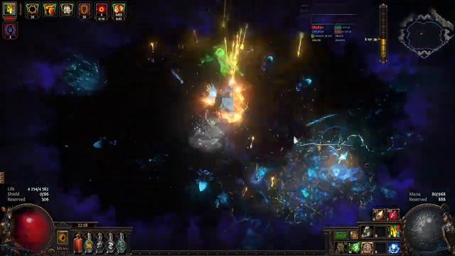 (Path of exile) - Ливень стрел, чемпион. ОЛ (171 глубина) смотреть онлайн