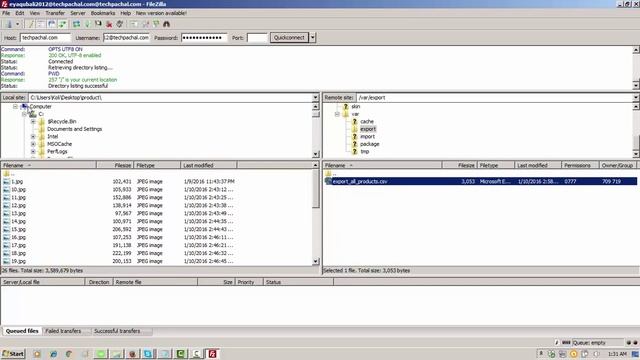 FileZilla FTP Client - how to download files from filezilla | Abdul Wadud смотреть онлайн