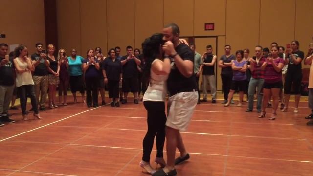 Kizomba Harmony Billy Myles and Monica Kay- Kizomba Fundamentals Demo B.I.G Salsa Fest 2015 смотреть онлайн