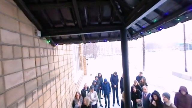 Ресторан. Встреча молодоженов - Свадьба Ирина и Алексей - VR Видео 360° - A007.tv - 20190119_03 смотреть онлайн