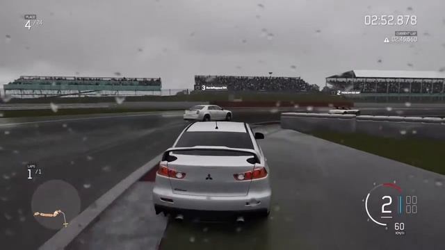 Forza Motorsport 6: Mitsubishi Lancer Evolution X GRS 2008 - test drive gameplay смотреть онлайн