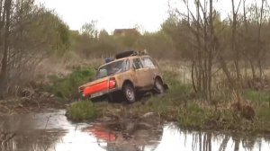 Легендарный внедорожник ВАЗ 2121 "НИВА" на бездорожье!!! Lada Niva 4x4. Off-Road.