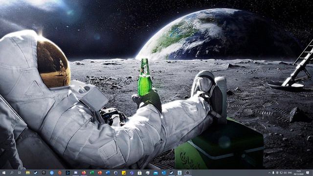 Moon Man wallpaper Engine preview смотреть онлайн