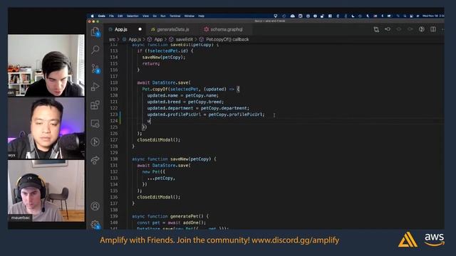 Amplify with Friends Episode 6 - DataStore смотреть онлайн