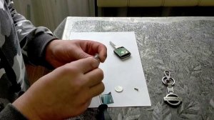 Простая замена батарейки в ключе на Ниссан кашкай J10