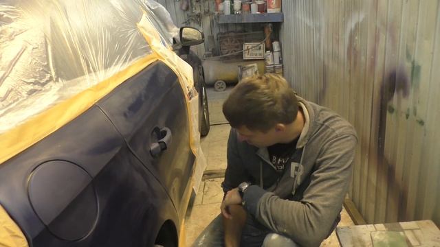 Ёжик в тумане. Аэрография на ауди а1 Airbrush on Audi A1 смотреть онлайн