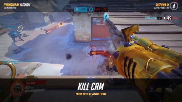 Overwatch - Ranked Season 9 match 10 ► 1080p 60fps - No commentary ◄ смотреть онлайн