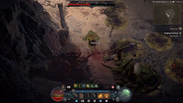 diablo 4 first solo uber duriel in trouble unique drop смотреть онлайн