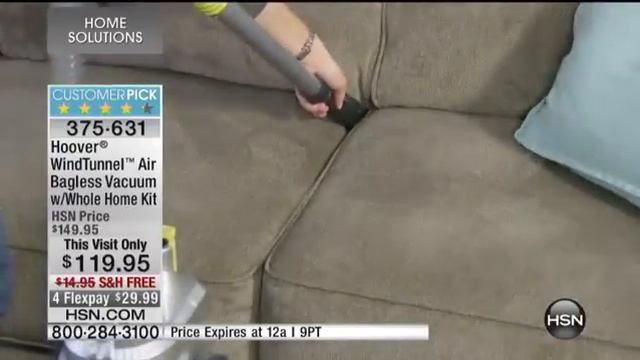 Hoover WindTunnel] Air Bagless Vacuum w/Whole Home Kit смотреть онлайн