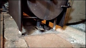 Печка буржуйка КПД супер! Из газовых баллонов,  доработанный вариант, с дожигом пиролизных газов.