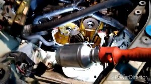 Nissan March замена прокладки ГБЦ