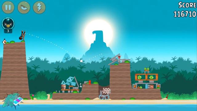 Angry Birds 31-13 BIRD ISLAND Walkthrough 3 Stars смотреть онлайн