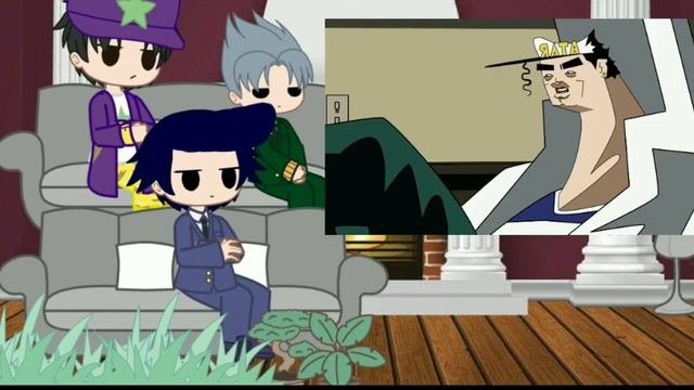 Реакция Джотаро, Джоске и Койчи на 