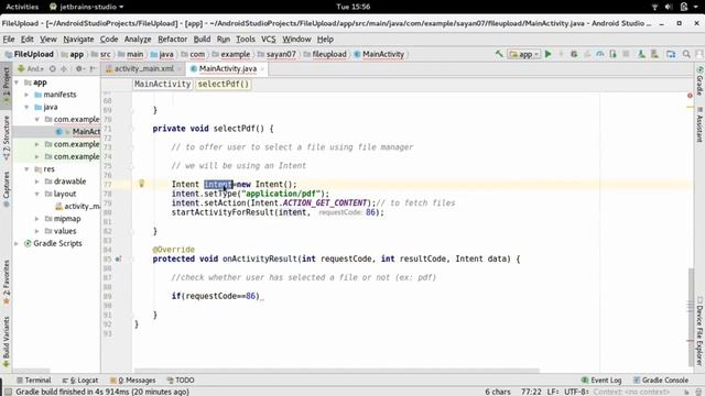 Firebase Storage upload files and images Tutorial for Android 2 смотреть онлайн