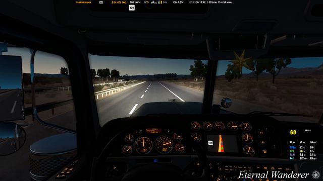 American Truck Simulator. Обычная работа в США. 3 смотреть онлайн