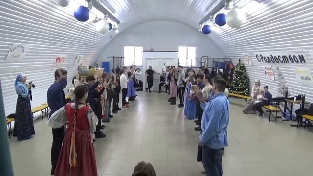 Рождественская вечёрка 2022 г. на Владимирском приходе смотреть онлайн