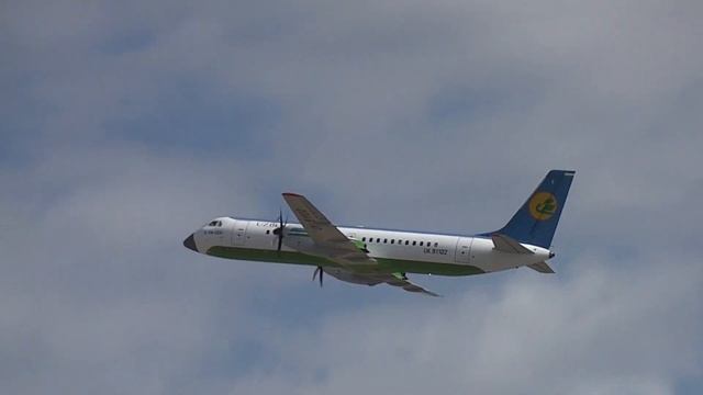 IL-114-100 Uzbekistan Airways Airport Tashkent - Urgench
