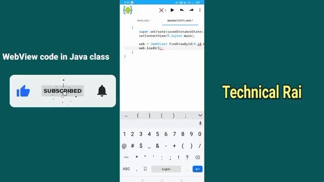 How to create simple WebView App in AIDE смотреть онлайн