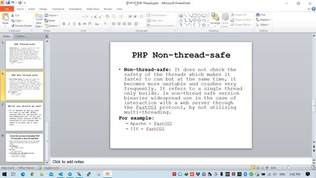 អ្វីទៅជា thread safe និង non-thread safe នៅក្នុង PHP ? смотреть онлайн