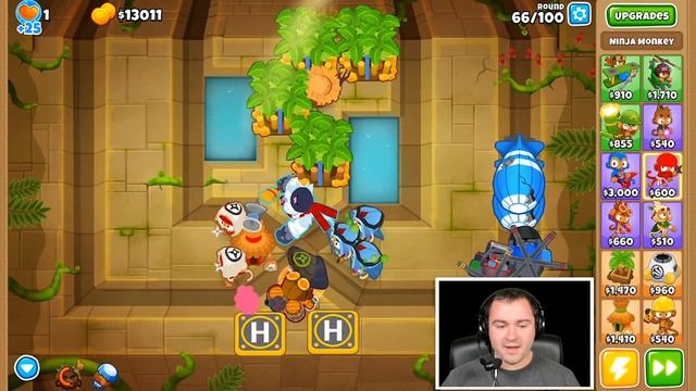 DISTRACTION Only Challenge - This Regrow Farm Was A BIG MISTAKE In Bloons TD 6! смотреть онлайн