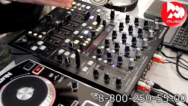 DJ-пульт BEHRINGER DDM 4000 DIGITAL PRO MIXER review смотреть онлайн