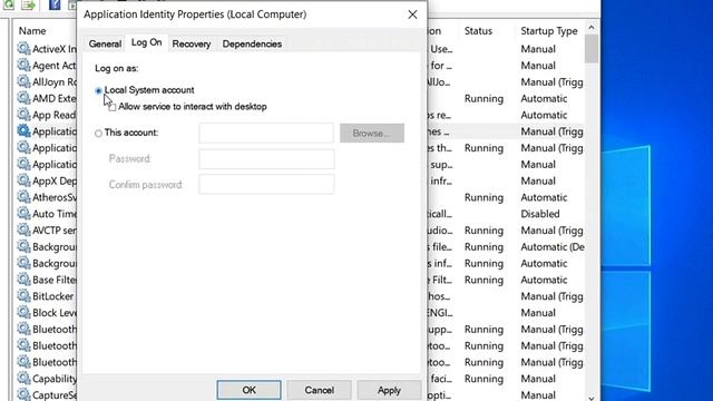 How to Fix- The service did not start due to logon failure Error Code-1069 problem in Windows 10 смотреть онлайн