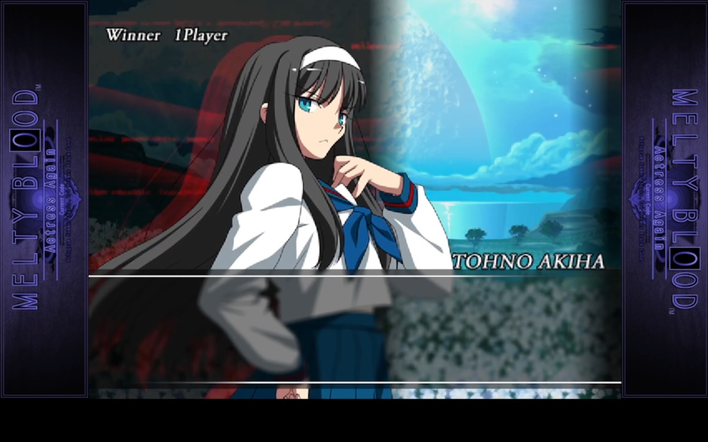 MELTY BLOOD Actress Again Current Code.Tohno Akiha vs Red Arcueid [遠野秋葉VS暴走アルクェイド] смотреть онлайн