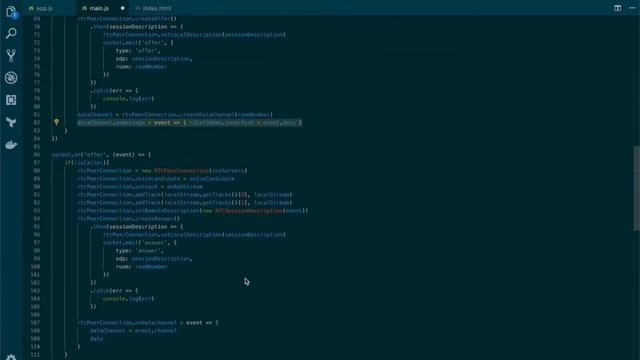 WebRTC Full Course - Lab 1.7 Data Channel смотреть онлайн