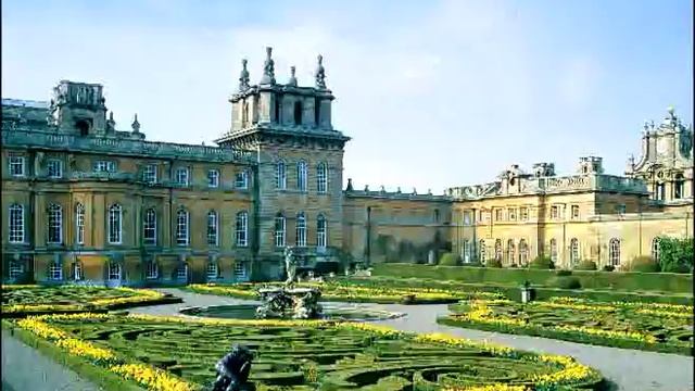 Blenheim Palace_tourist destination_ in england. смотреть онлайн
