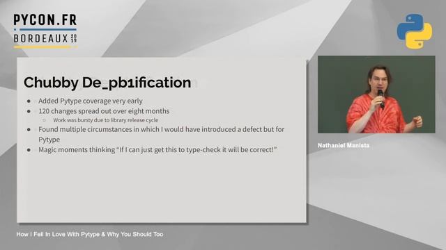 PyConFR 2019 - How I Fell In Love With Pytype & Why You Should Too - Nathaniel Manista смотреть онлайн