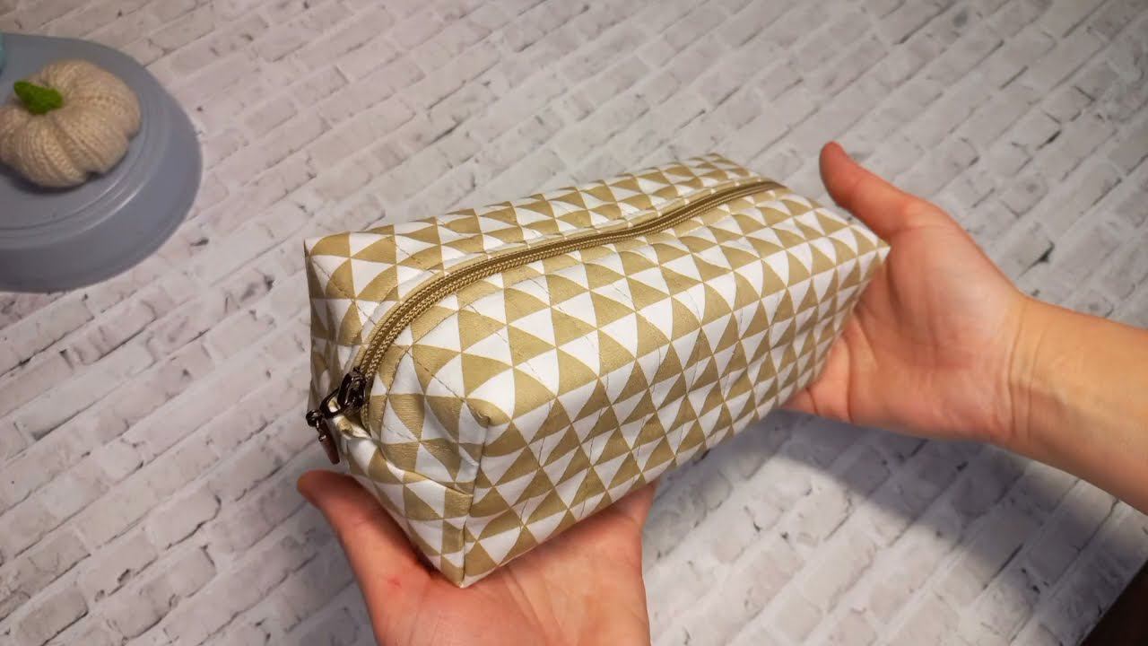 ШЬЮ КОСМЕТИЧКУ #ручнаяработа #шьюсама