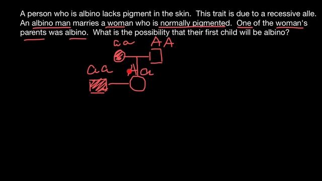 How to Solve Simple Probability Problems with Pedigree chart and Punnet square смотреть онлайн