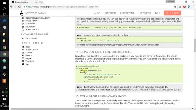 Symfony: Admin Bundle (Sonata Admin Bundle). смотреть онлайн