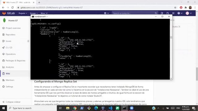 Replicación MongoDB смотреть онлайн