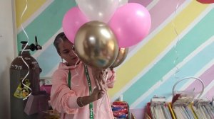 Фонтан из воздушных шаров своими руками. Новый способ