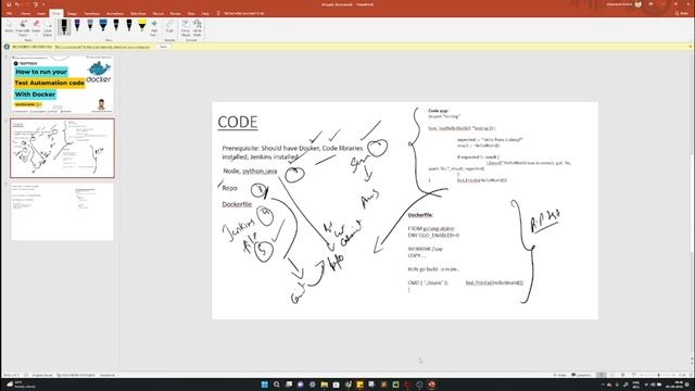 How to run your automation code with Docker | QA community | SDET | Tech overview смотреть онлайн