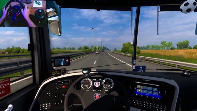 Ultimate Tour: St. Petersburg to Rezekne in Marco Polo Paradiso G8 1800 DD | Logitech G29 + Shifter смотреть онлайн