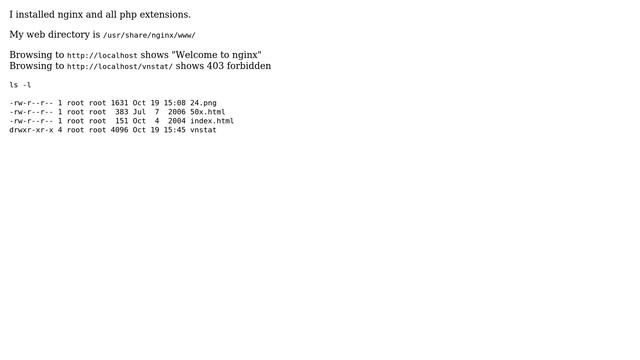 Ubuntu: Cannot access a directory on my webserver (nginx: 403 forbidden) смотреть онлайн