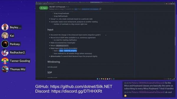 Silk.NET Community Meeting & API Review
