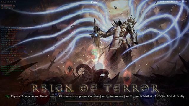 Grim Dawn (Reign of Terror) - Fire Blast Assassin - Act 6 Keyed Ubers with Blessings смотреть онлайн