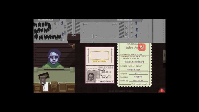 Welcome to Arstotzka: Papers, Please #1 смотреть онлайн