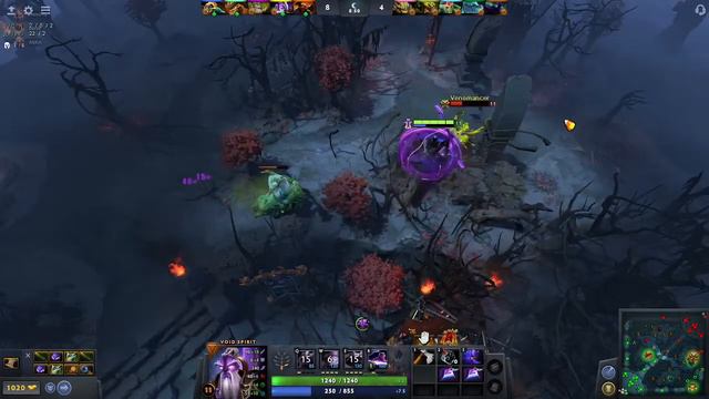 Dota 2 Void Spirit вместе с друзьями смотреть онлайн