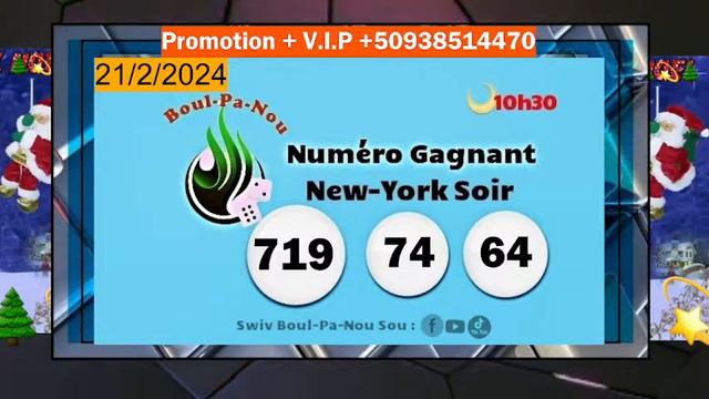 Rezilta tiraj New York Soir en direct 21-Fevrier-2024 смотреть онлайн