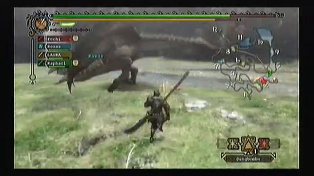 Monster Hunter 3 Let's Play (high rank) Part 32 Online - double trouble Part 1[German] смотреть онлайн