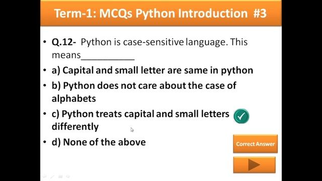 QUIZ TIME PART-3 CLASS XI | GET STARTED WITH PYTHON CHAPTER-2 | MCQ TYPE QUESTIONS FOR TERM-1 смотреть онлайн