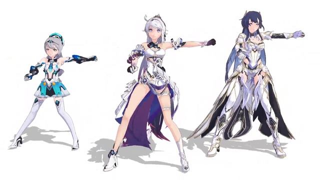 MMD Honkai Impact - CALIFORNIA GURLS смотреть онлайн