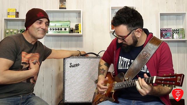 TANTO BLUES CON FRANCESCO PIU, G&B GUITARS, SUPRO BLACK MAGIC REVERB E OPEN TUNING смотреть онлайн