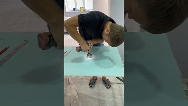 Как обшить инсталляцию Grohe гипсокартоном прикрепленную к стене. смотреть онлайн